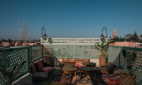 rooftop lounge historic charm